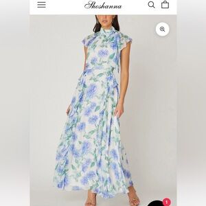 Shoshanna MIDNIGHT ASTRERI DRESS size 0